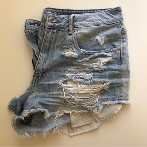 American Eagle high rise shorties